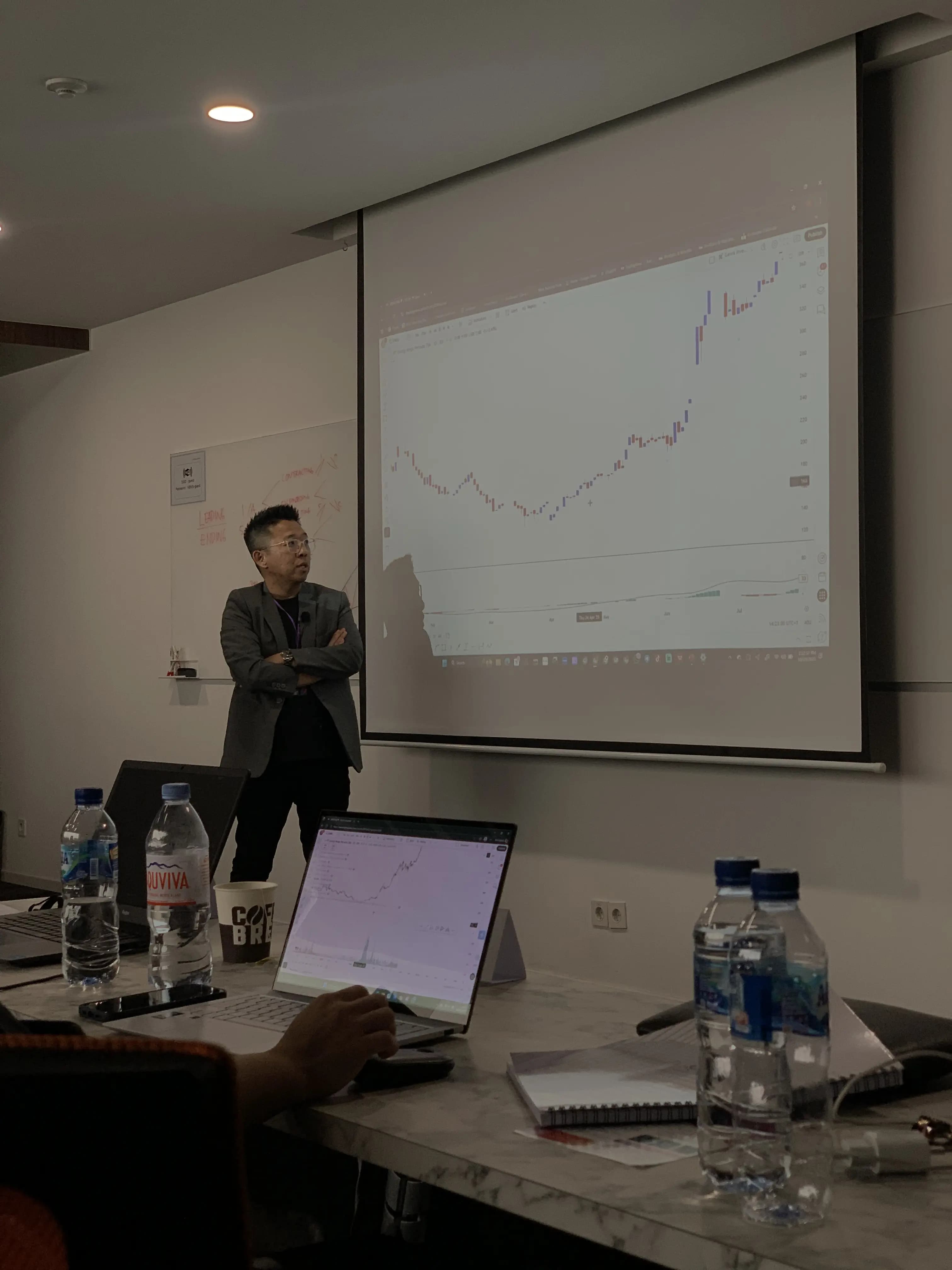Presentasi Gavra: The Habit Farm kepada komunitas investor